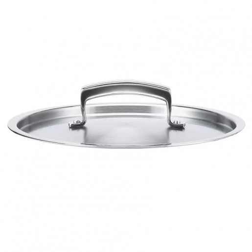 Browne - Thermalloy 7 13/16 in. Stainless Steel Sauce Pan & Sauté Pan Cover