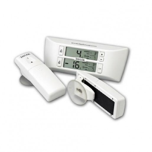 Taylor - Refrigerator Wireless Double Thermometer  (-30°C to 40°C)