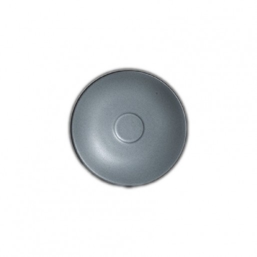 Steelite - Anfora Denali Matte Grey 4-7/8 in. Saucer - 12 per box