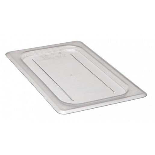 Cambro - Camwear 1/4 Size Clear Polycarbonate Flat Lid for Food Pan