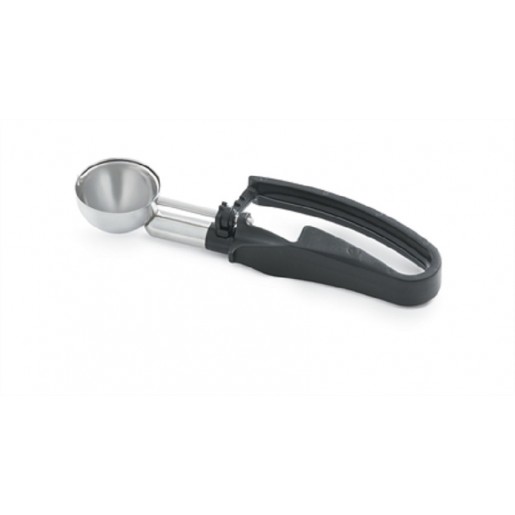 Vollrath - 1.13 oz. Right/Left-Handed Disher with Black Squeeze Handle