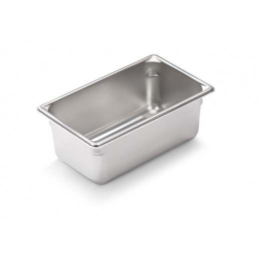 Vollrath - Super Pan V Ninth-Size (1/9) Stainless Steel Table Pan - 4 in. Deep