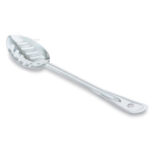 Vollrath - 15 in. Stainless Steel Slotted Basting Spoon