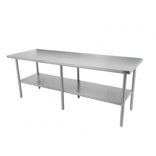 Thorinox - 30 in. X 96 in. Stainless Steel Work Table