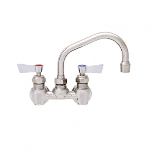 Fisher - 4 in. Centers Wall Mounted Faucet with 6 in. Swing Spout