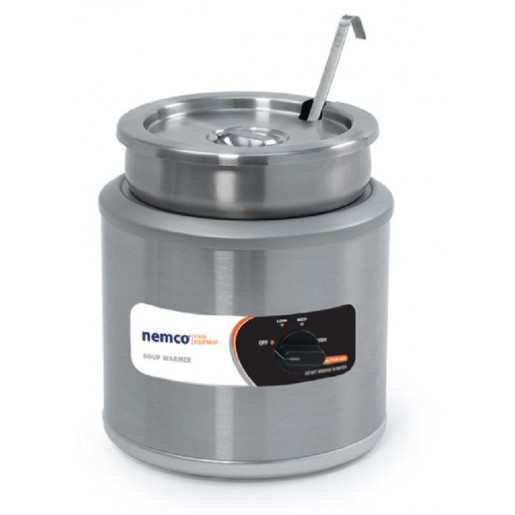 Nemco - 7-Quart Round Countertop Cooker / Warmer - 120 Volts