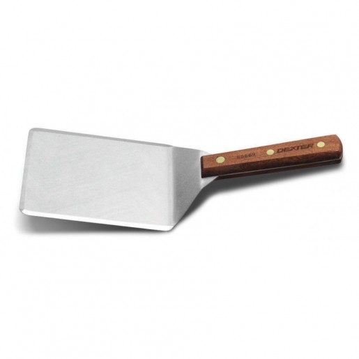 Dexter-Russell - 5 in. X 6 in. Hamburger Turner with Wood Handle