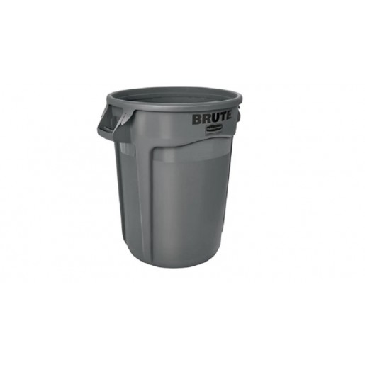 Rubbermaid - 32 Gallon Grey Brute Trash Can (without Lid)