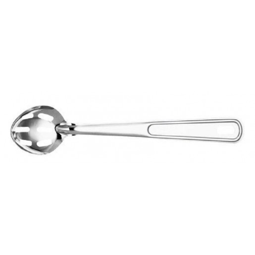 Atelier Du Chef - Sloted service spoon 15 in stainless steel