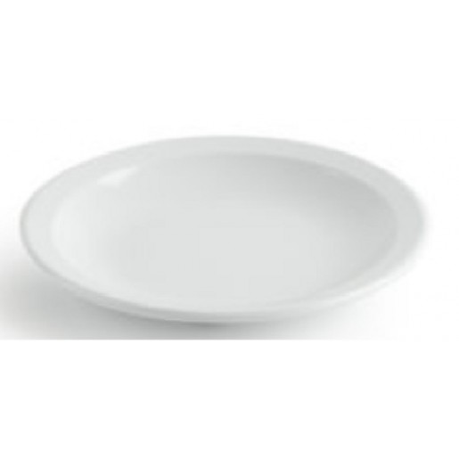 Hamelin - White Melamine 6¼ in. Bread Plate - 24 per box