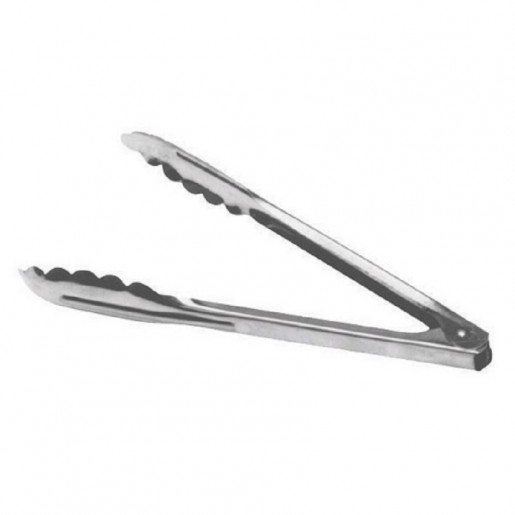 Atelier Du Chef - 12 in. Stainless Steel Spring Action Utility Tongs
