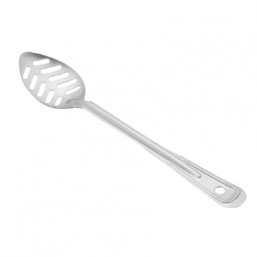 Vollrath - 13 in. Stainless Steel Slotted Basting Spoon