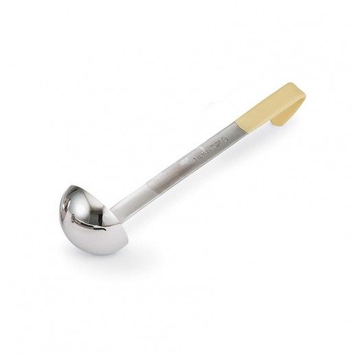 Vollrath - 3 oz. One-Piece Ladle with Black Kool-Touch Handle