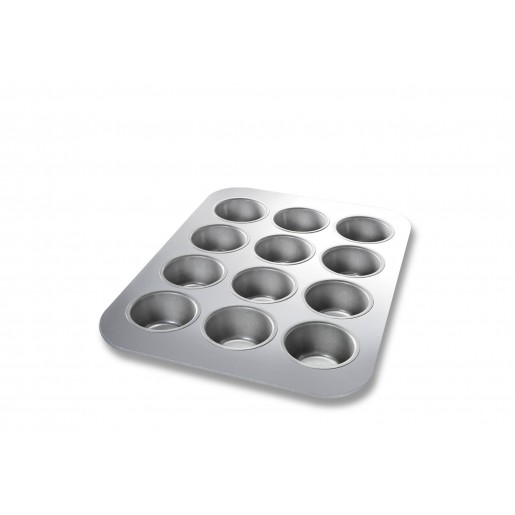 Chicago Metallic - 11 1/8 in. X 15 3/4 in. Muffin Pan - 12 Molds