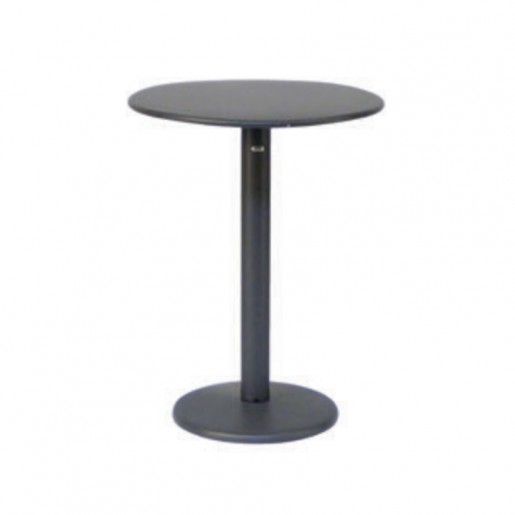 Bum Contract - Bistro Round 32 Antique Iron 32 in. Bar Height Round Table