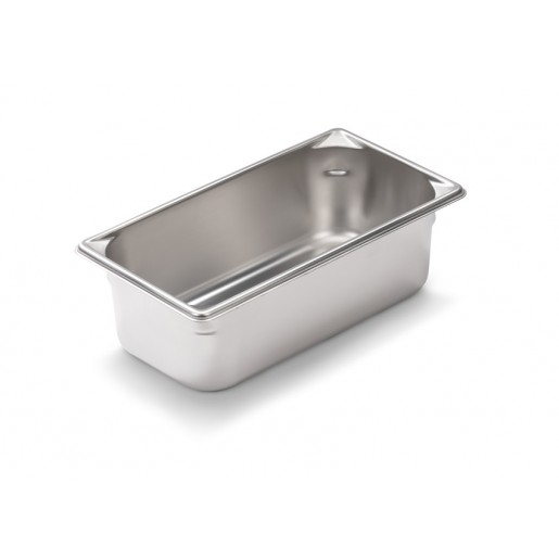Vollrath - Super Pan V Fourth-Size (1/4) Stainless Steel Table Pan - 2 1/2 in. Deep