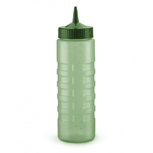 Vollrath - Green bottle 24oz wide mouth Colormate