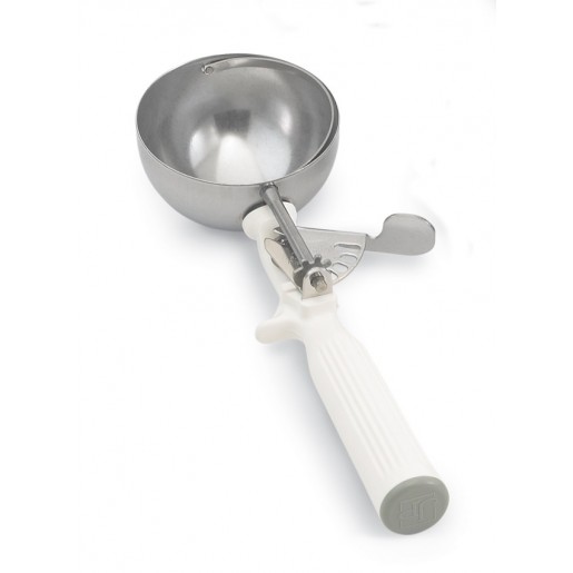 Vollrath - 5 1/3 oz. Disher with One-Piece White Handle