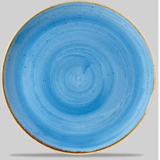 Churchill - Stonecast Cornflower Blue 10.25 in. Plate - 12 per box