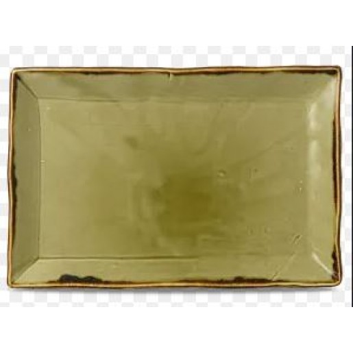 Dudson - Harvest Green 13.25 in. X 9 in. Rectangular Plate