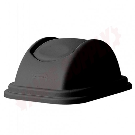 Rubbermaid - Black Domed Lid for Untouchable Container (#2957)