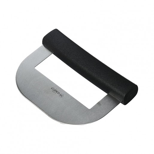 Winco - Rounded Edge Blade Chopping Knife with Black Handle