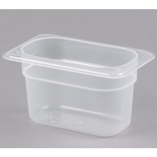 Cambro - 1/9 Size Translucent Food Pan - 4 inch Deep - 6 per box