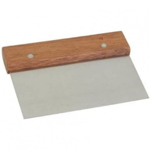 Atelier Du Chef - 6 in. X 3 in. Dough Cutter with Wood Handle