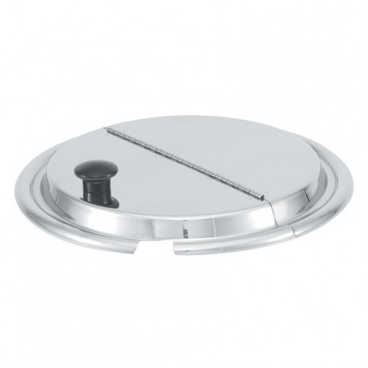 Vollrath - 8 1/2 in. Stainless Steel Hinged Cover for Bain-Marie