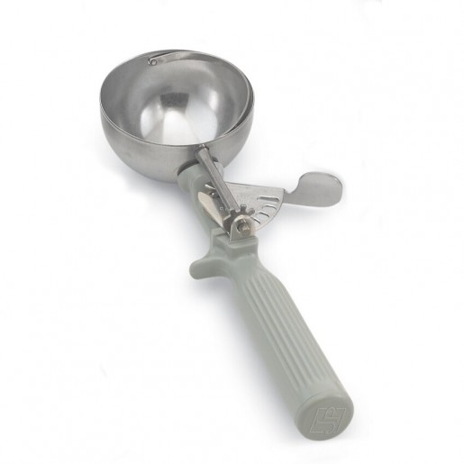 Vollrath - 4 oz. Disher with One-Piece Gray Handle
