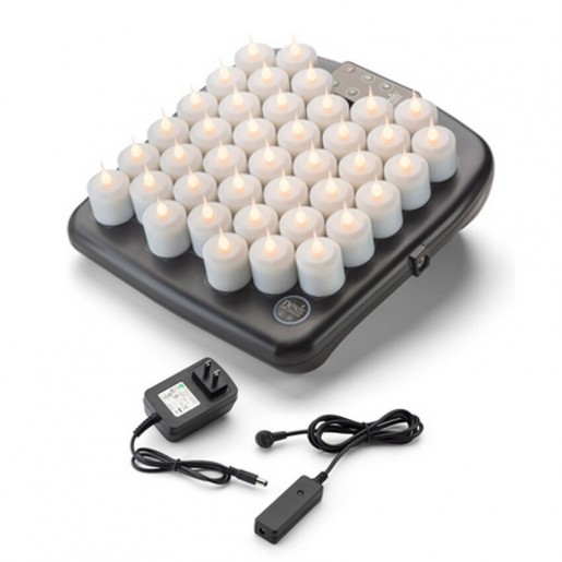 Hollowick - 40-candles system with charging tray Nexi