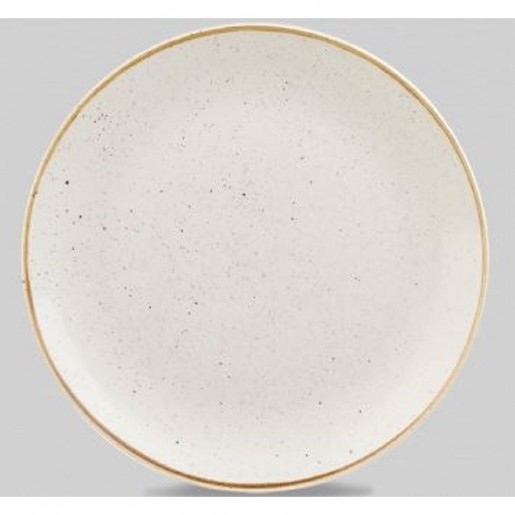 Churchill - Plate 12'' Stonecast Barley white (6un/cs)