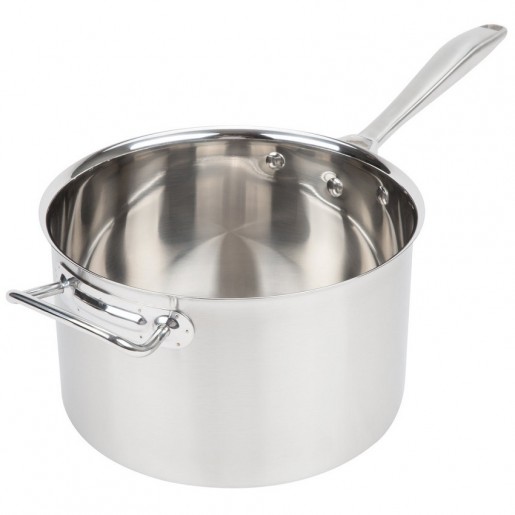 Vollrath 47746 Saute Pan - 6 qt. Intrigue Stainless Steel