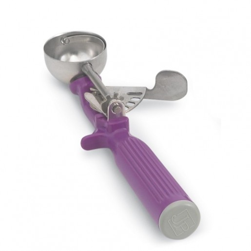 Vollrath - 3/4 oz. Disher with One-Piece Orchid Handle