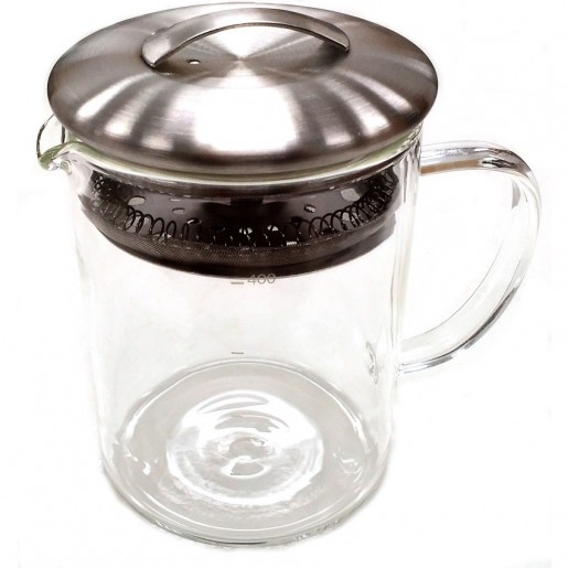 Camellia Sinensis - 400 ml Glass Teapot with Infuser