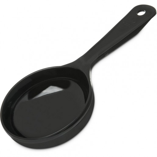 Rabco - 6 oz. Black Measuring Spoon with Short Handle