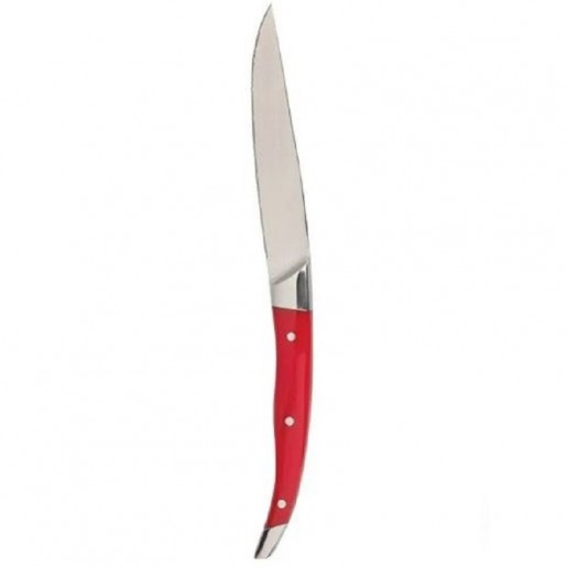 Arc Cardinal - Imperial Acrylic 9 5/8 in. Red Steak Knife - 12 per box
