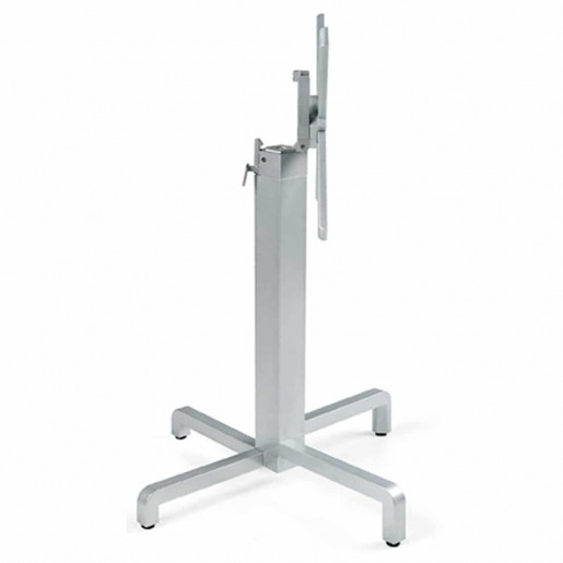 Bum Contract - Ibisco Silver Tilting Dining Height (28.4 in.) Table Base