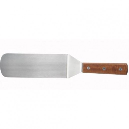 Atelier Du Chef - 8 1/4 in. X 3 in. Flexible Turner with Wood Handle