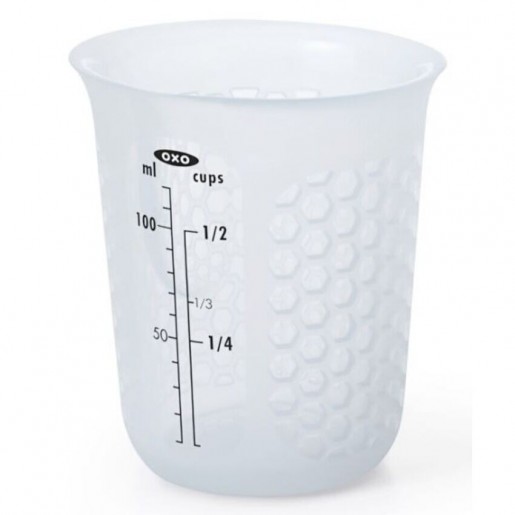Danesco - 4 oz. Squeeze & Pour Silicone Mini Measuring Cup