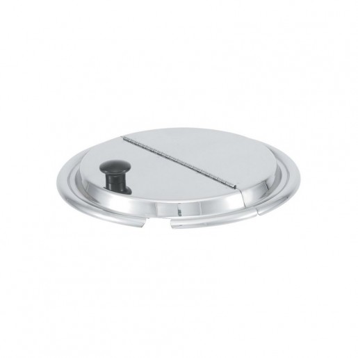 Vollrath - 11 7/16 in. Stainless Steel Hinged Cover for Bain-Marie