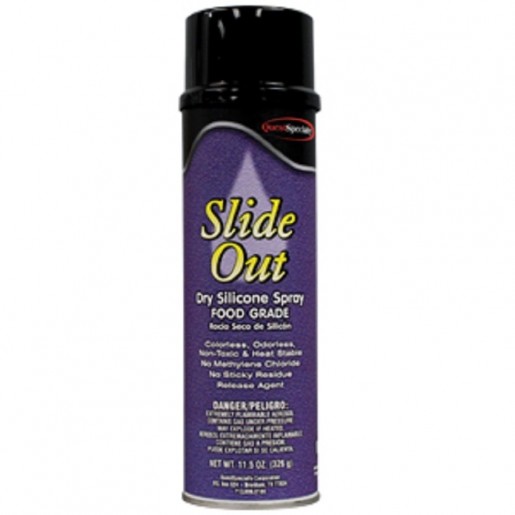 Master-bilt - Slide-Out Food Grade Dry Silicone Spray (11.5 oz.)