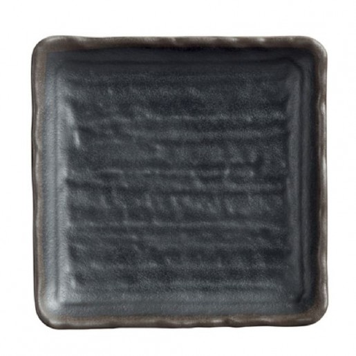 Steelite - Grey Stone 7 in. Square Plate - 36 per box