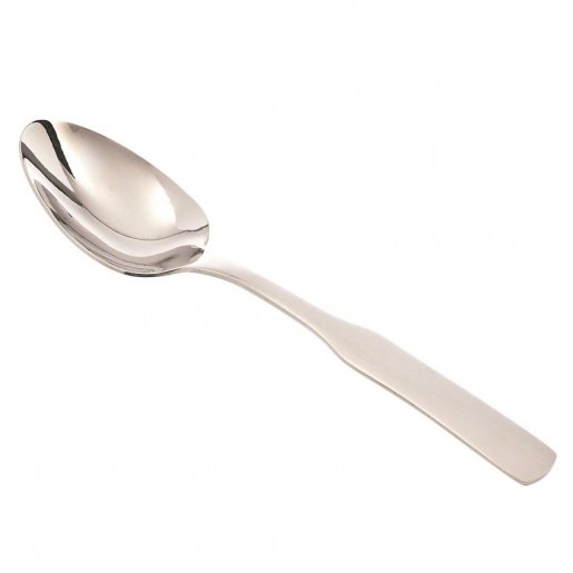 Browne - 7.4 in. oval 18/0 stainless steel Oval Soup Spoon Elegance - 12 per box
