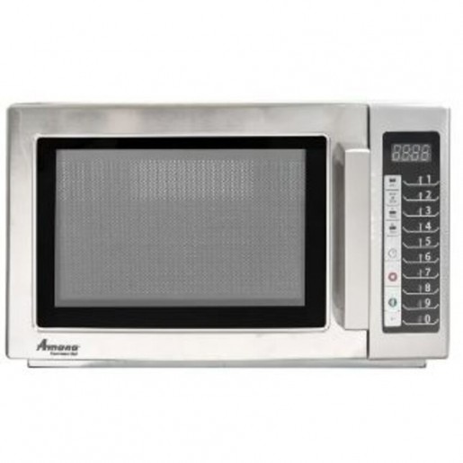 Amana - Digital Control 1000W Commercial Microwave Oven