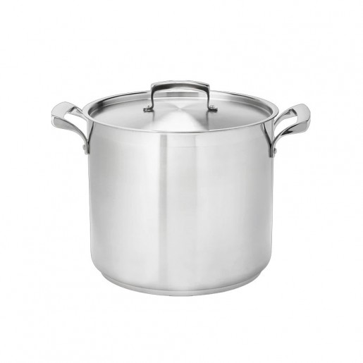 Browne - Thermalloy 16 Qt. Stainless Steel Deep Stock Pot