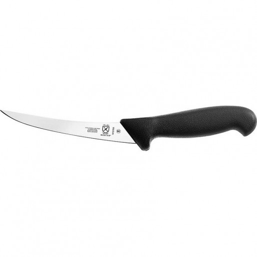 Mercer Culinary - BPX 5.9 in. Stiff Curved Boning Knife with Black Handle