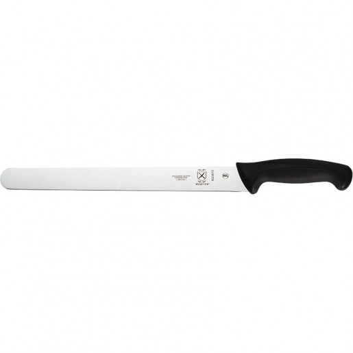 Mercer Culinary - Millennia 12 in. Plain Edge Slicing Knife with Black Handle