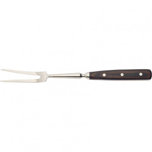 Mercer Culinary - Praxis 7 7/8 in. Forged Carving Fork with Rosewood Handle