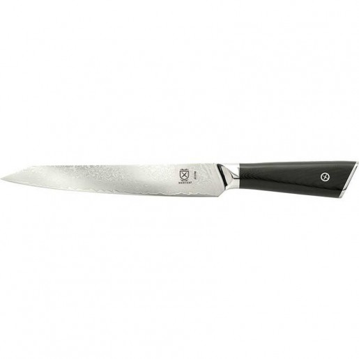 Mercer Culinary - Damascus 8 in. Slicing Knife with Ergonomic G10 Handle